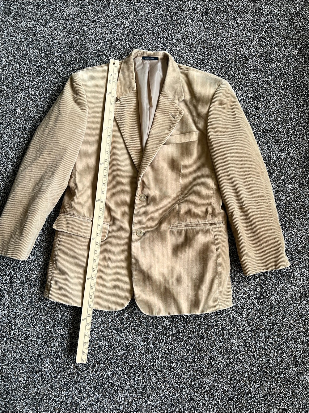 Woolrich Men's Light Brown Corduroy Sport Coat - Picture 7 of 12